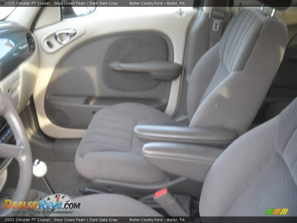 2003 Chrysler PT Cruiser Onyx Green Pearl / Dark Slate Gray Photo #8