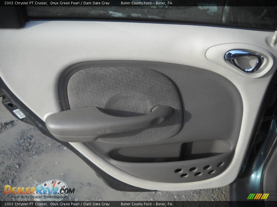 2003 Chrysler PT Cruiser Onyx Green Pearl / Dark Slate Gray Photo #10