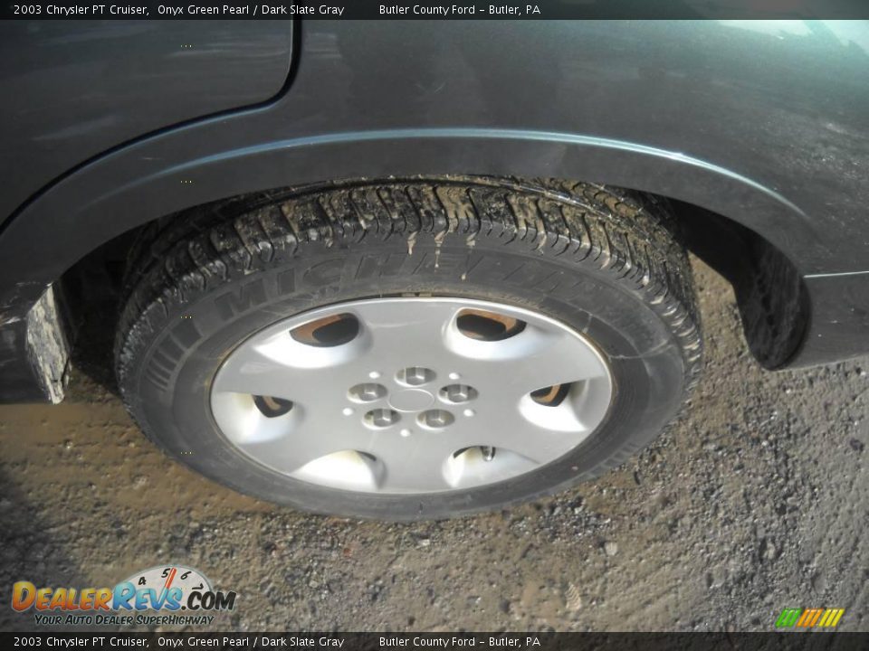 2003 Chrysler PT Cruiser Onyx Green Pearl / Dark Slate Gray Photo #13