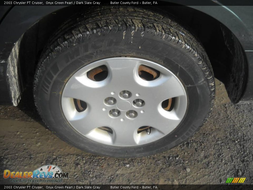 2003 Chrysler PT Cruiser Onyx Green Pearl / Dark Slate Gray Photo #14