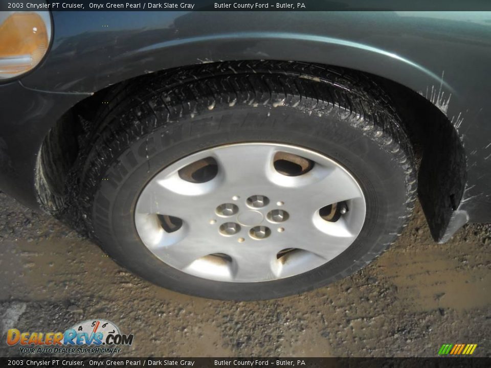 2003 Chrysler PT Cruiser Onyx Green Pearl / Dark Slate Gray Photo #16