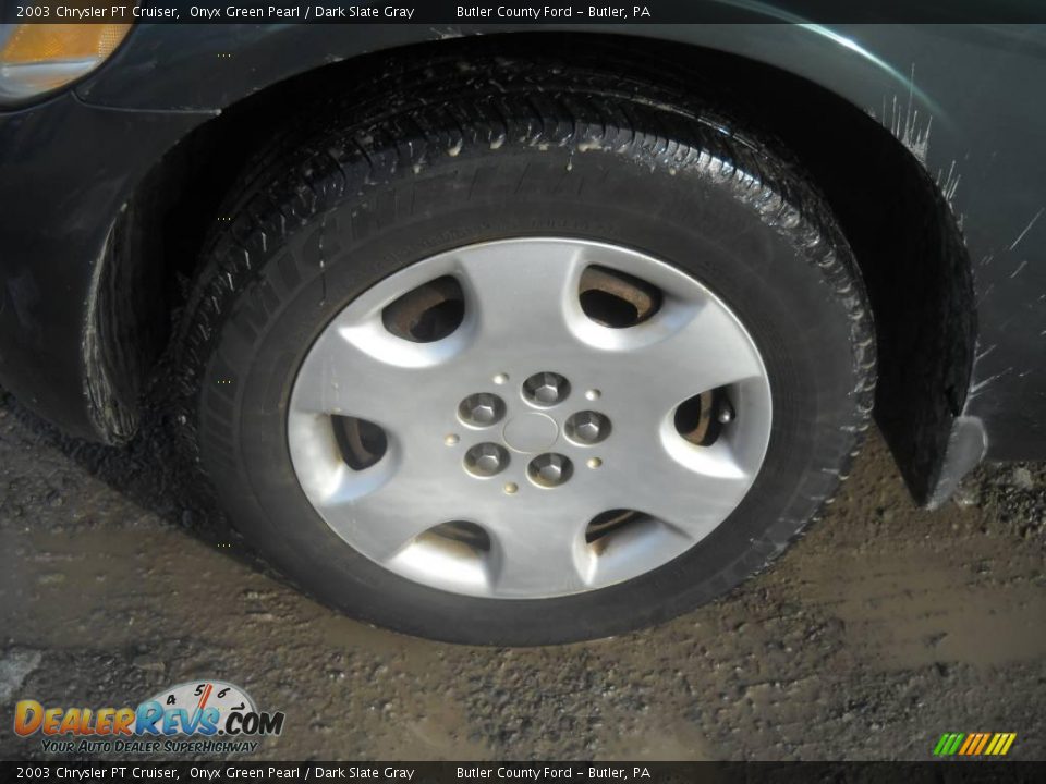 2003 Chrysler PT Cruiser Onyx Green Pearl / Dark Slate Gray Photo #17