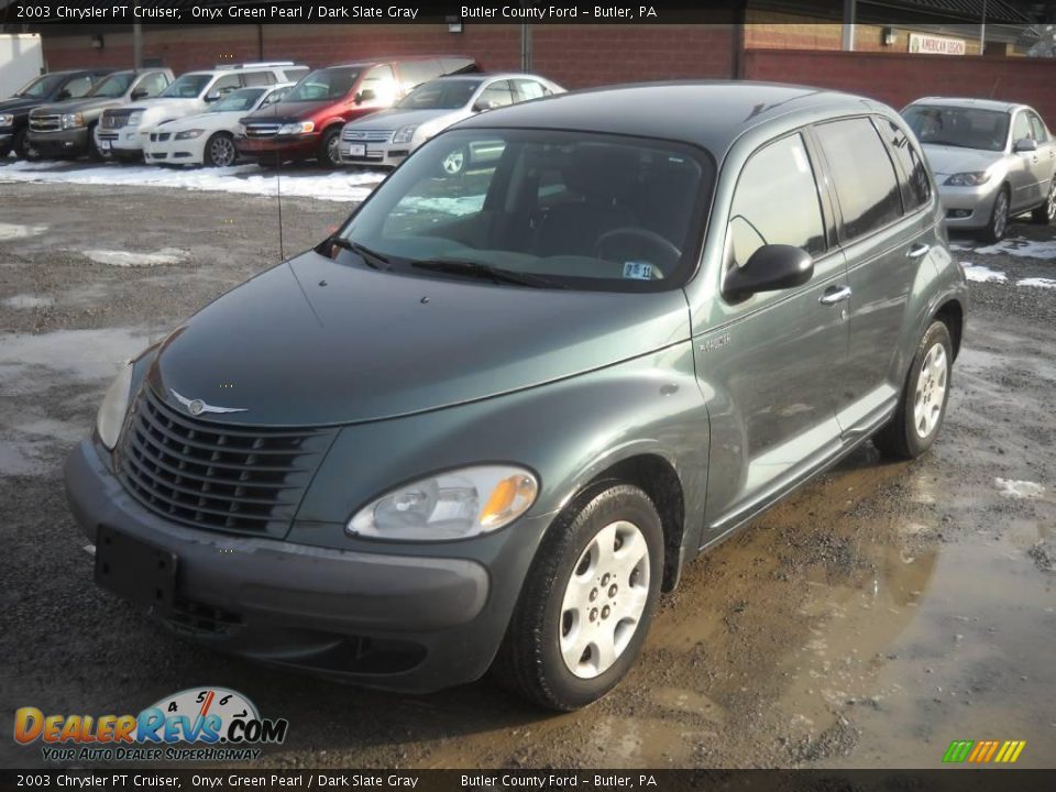 2003 Chrysler PT Cruiser Onyx Green Pearl / Dark Slate Gray Photo #18