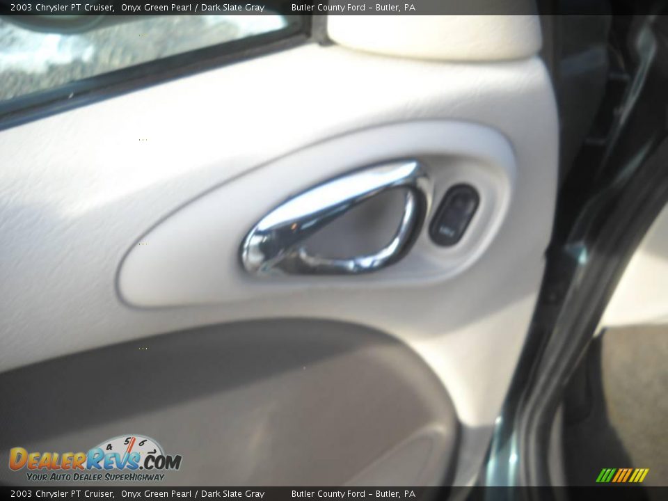 2003 Chrysler PT Cruiser Onyx Green Pearl / Dark Slate Gray Photo #21