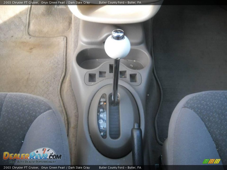 2003 Chrysler PT Cruiser Onyx Green Pearl / Dark Slate Gray Photo #23