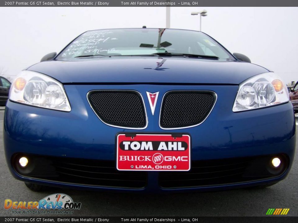 2007 Pontiac G6 GT Sedan Electric Blue Metallic / Ebony Photo #3