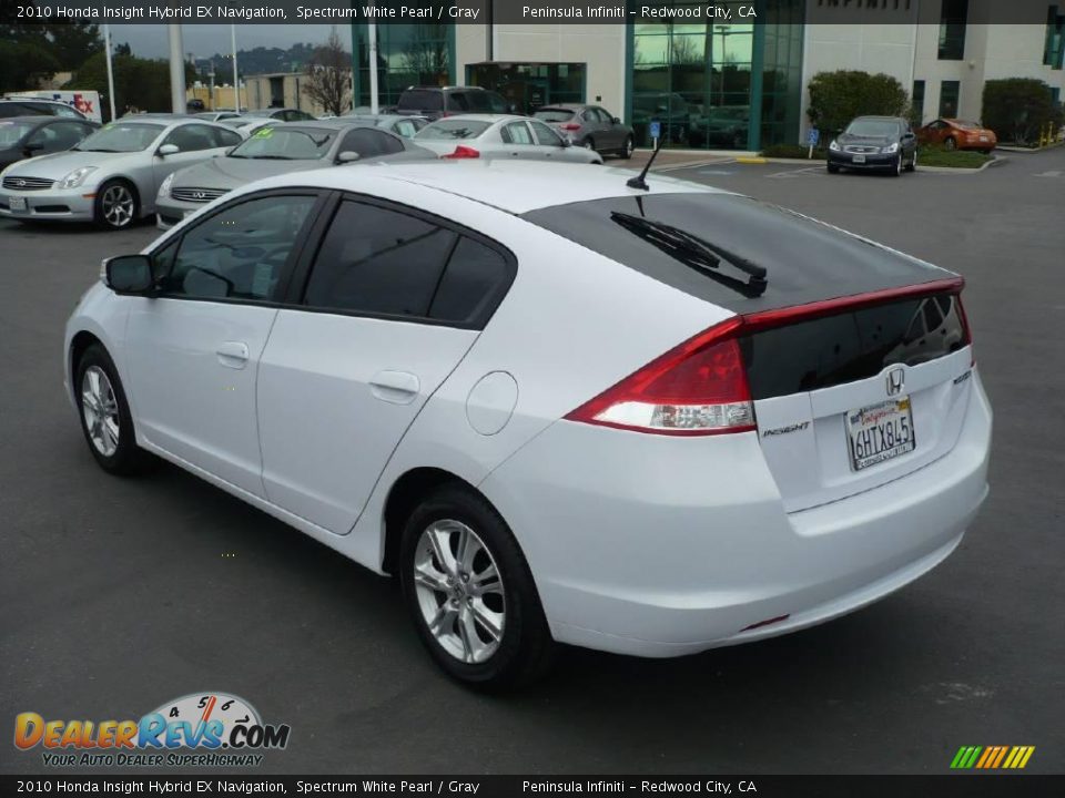 2010 Honda insight white #5