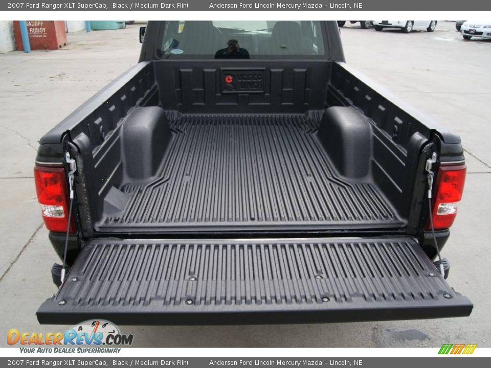 2007 Ford Ranger XLT SuperCab Black / Medium Dark Flint Photo #23