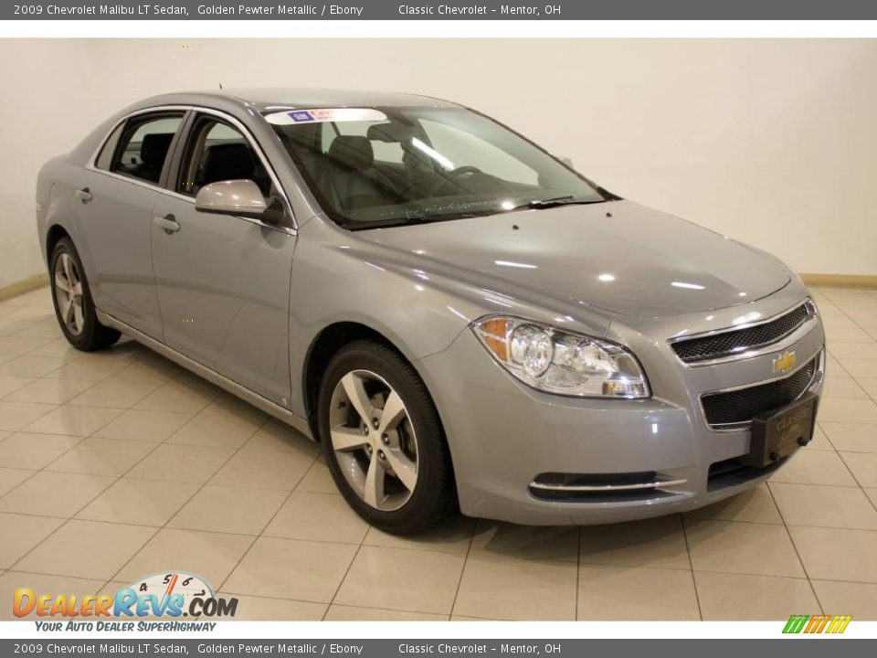 2009 Chevrolet Malibu LT Sedan Golden Pewter Metallic / Ebony Photo #1