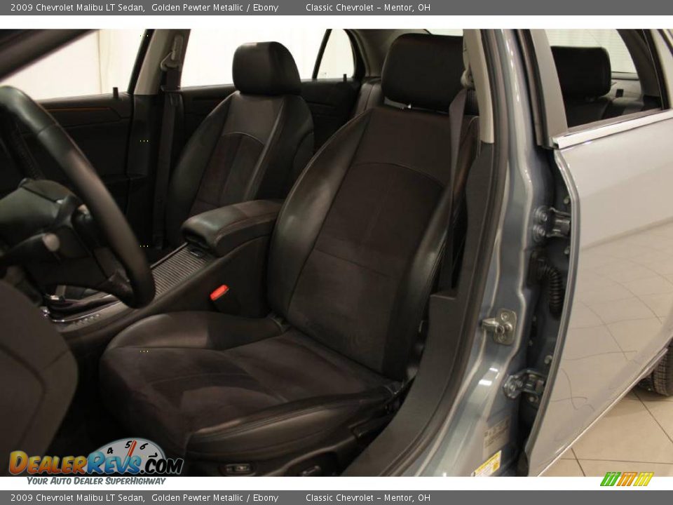 2009 Chevrolet Malibu LT Sedan Golden Pewter Metallic / Ebony Photo #9