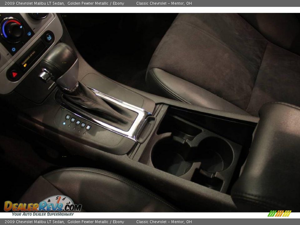 2009 Chevrolet Malibu LT Sedan Golden Pewter Metallic / Ebony Photo #14
