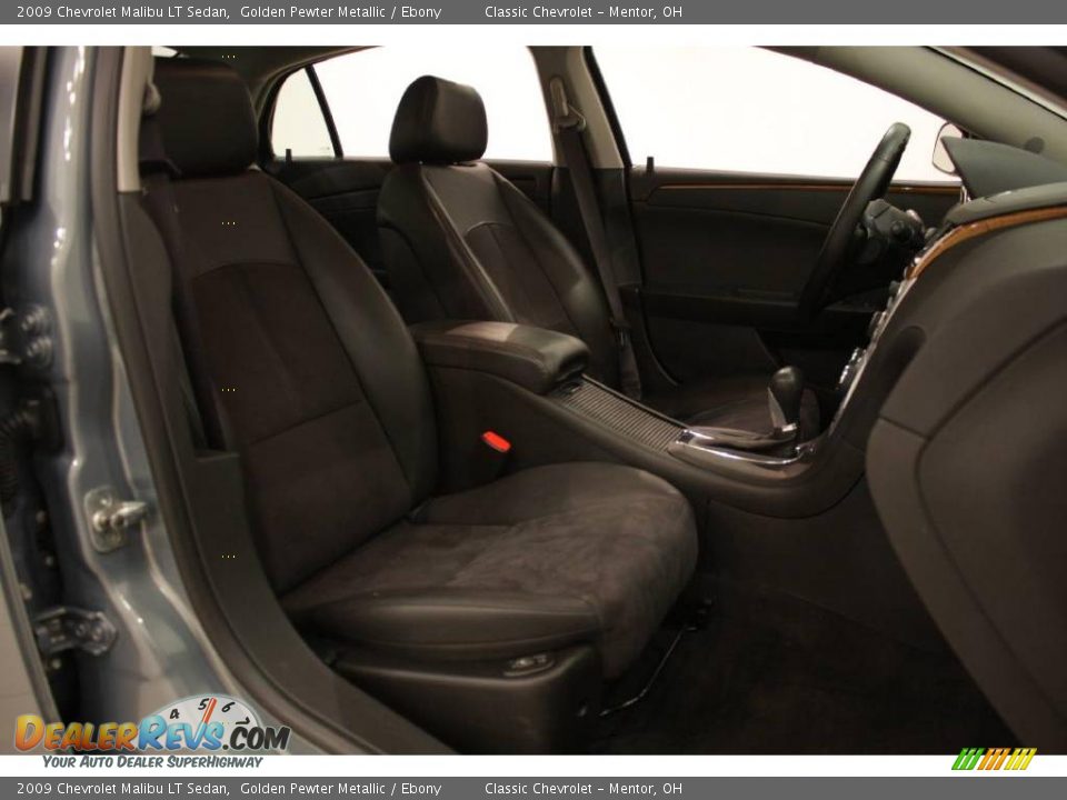 2009 Chevrolet Malibu LT Sedan Golden Pewter Metallic / Ebony Photo #16