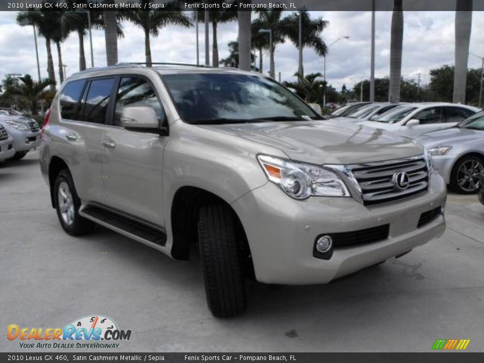 2010 Lexus GX 460 Satin Cashmere Metallic / Sepia Photo #1