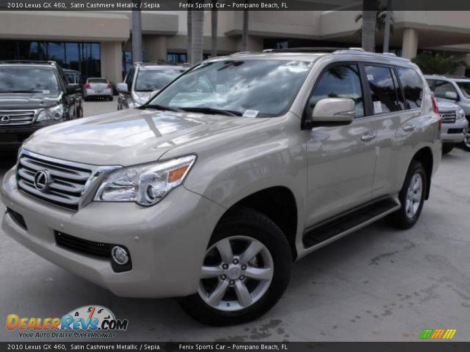 2010 Lexus GX 460 Satin Cashmere Metallic / Sepia Photo #3