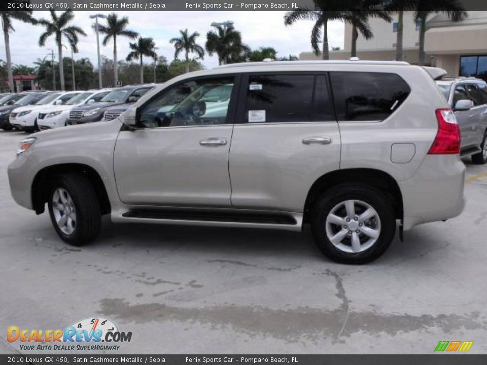 2010 Lexus GX 460 Satin Cashmere Metallic / Sepia Photo #4