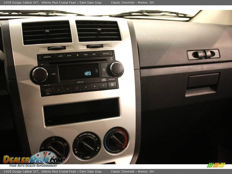 2008 Dodge Caliber SXT Inferno Red Crystal Pearl / Dark Slate Gray Photo #12