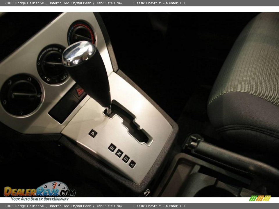 2008 Dodge Caliber SXT Inferno Red Crystal Pearl / Dark Slate Gray Photo #13