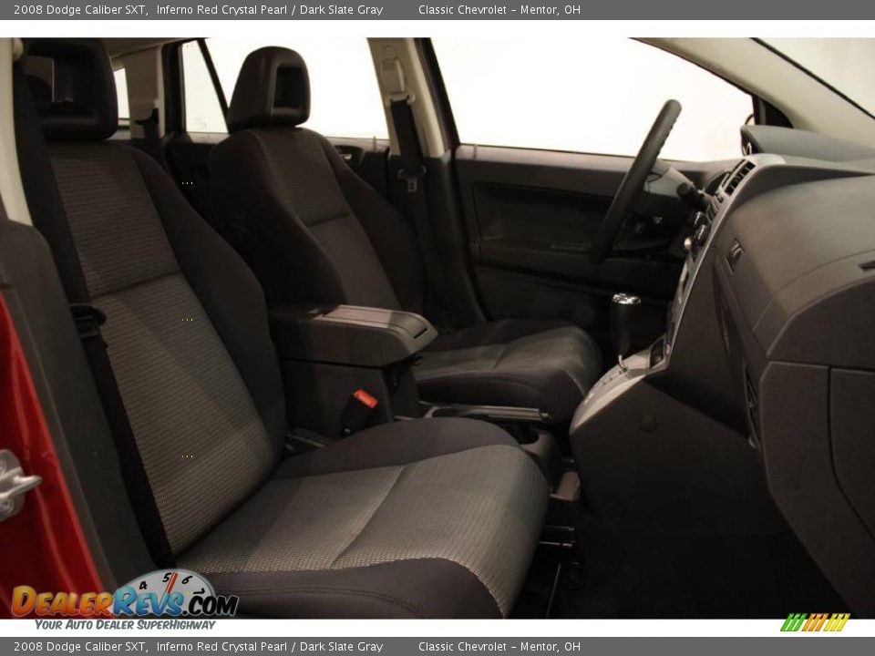2008 Dodge Caliber SXT Inferno Red Crystal Pearl / Dark Slate Gray Photo #14