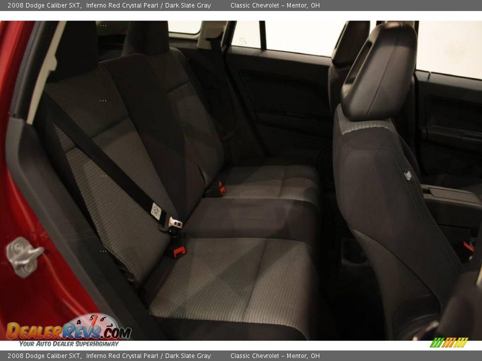 2008 Dodge Caliber SXT Inferno Red Crystal Pearl / Dark Slate Gray Photo #15