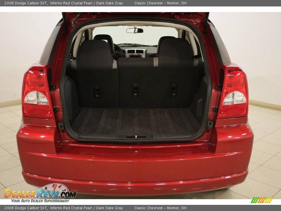 2008 Dodge Caliber SXT Inferno Red Crystal Pearl / Dark Slate Gray Photo #18