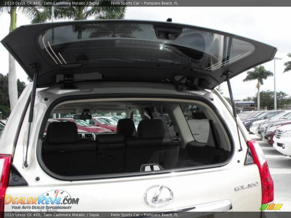 2010 Lexus GX 460 Satin Cashmere Metallic / Sepia Photo #14