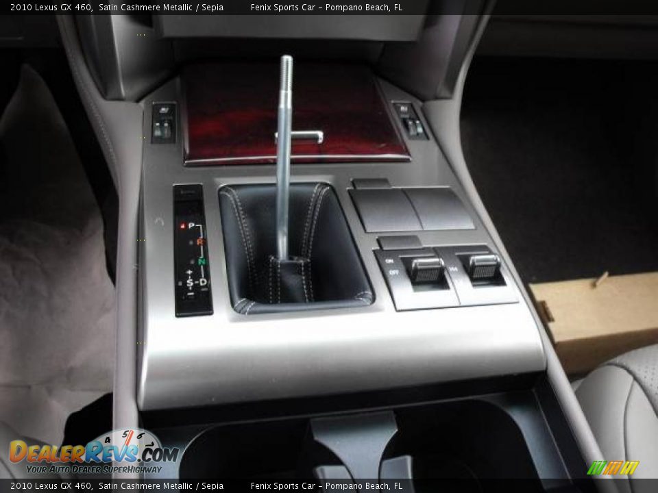 2010 Lexus GX 460 Satin Cashmere Metallic / Sepia Photo #17