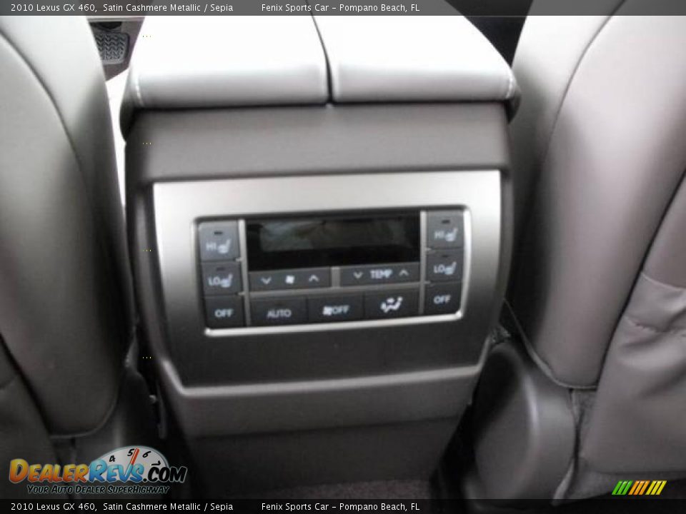 2010 Lexus GX 460 Satin Cashmere Metallic / Sepia Photo #21