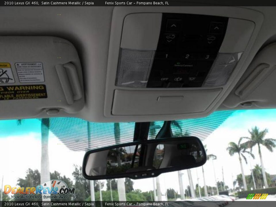 2010 Lexus GX 460 Satin Cashmere Metallic / Sepia Photo #28
