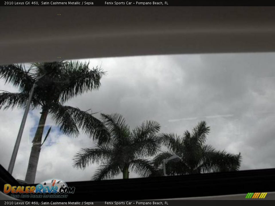 2010 Lexus GX 460 Satin Cashmere Metallic / Sepia Photo #29