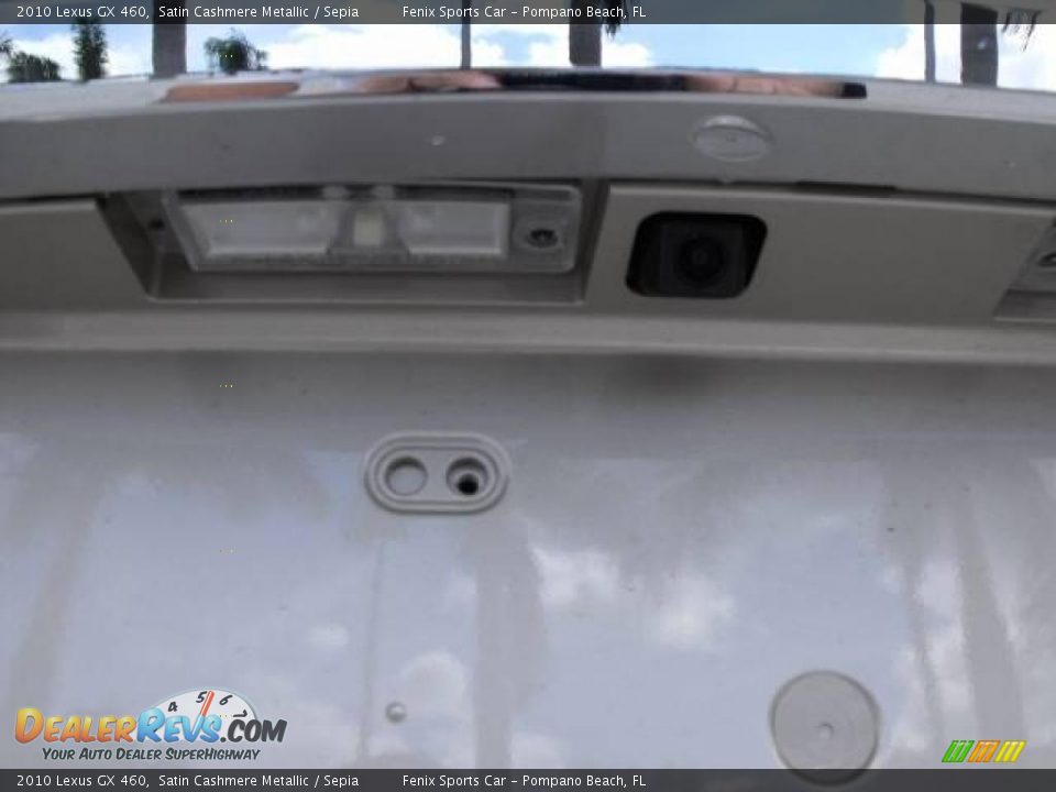 2010 Lexus GX 460 Satin Cashmere Metallic / Sepia Photo #30