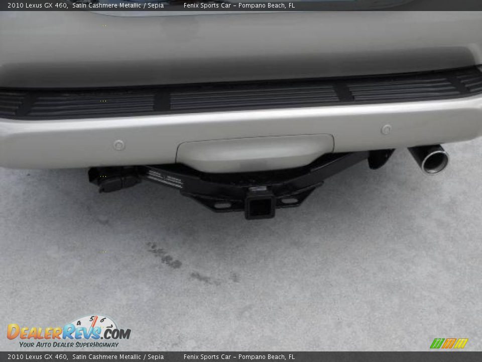 2010 Lexus GX 460 Satin Cashmere Metallic / Sepia Photo #31
