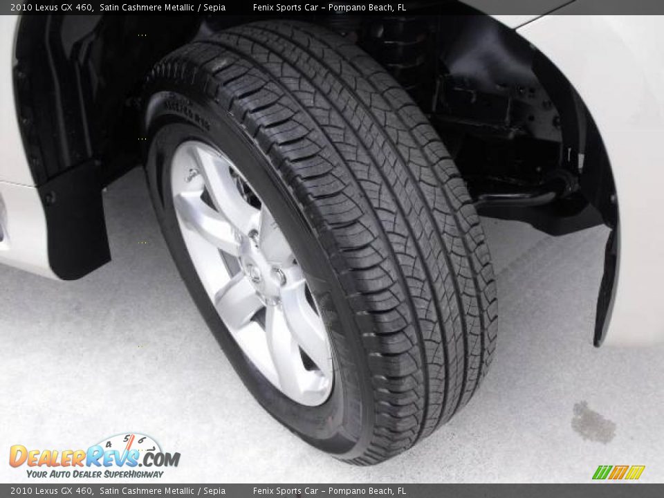 2010 Lexus GX 460 Satin Cashmere Metallic / Sepia Photo #32