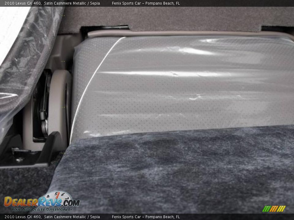2010 Lexus GX 460 Satin Cashmere Metallic / Sepia Photo #33