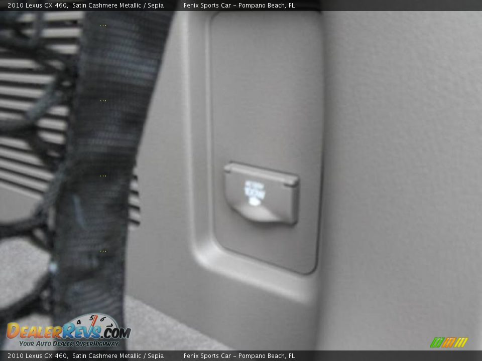 2010 Lexus GX 460 Satin Cashmere Metallic / Sepia Photo #34