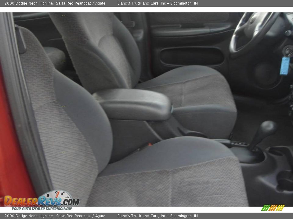 2000 Dodge Neon Highline Salsa Red Pearlcoat / Agate Photo #5