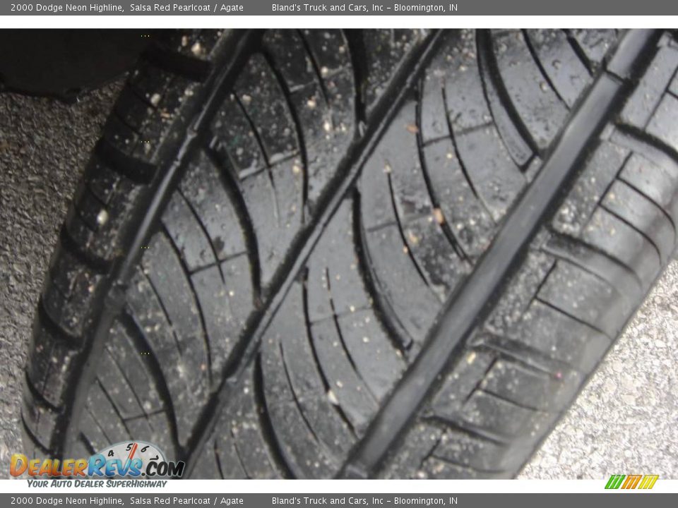 2000 Dodge Neon Highline Salsa Red Pearlcoat / Agate Photo #20