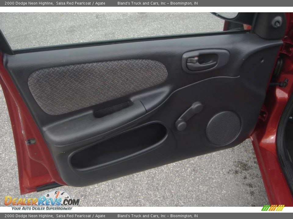 2000 Dodge Neon Highline Salsa Red Pearlcoat / Agate Photo #21