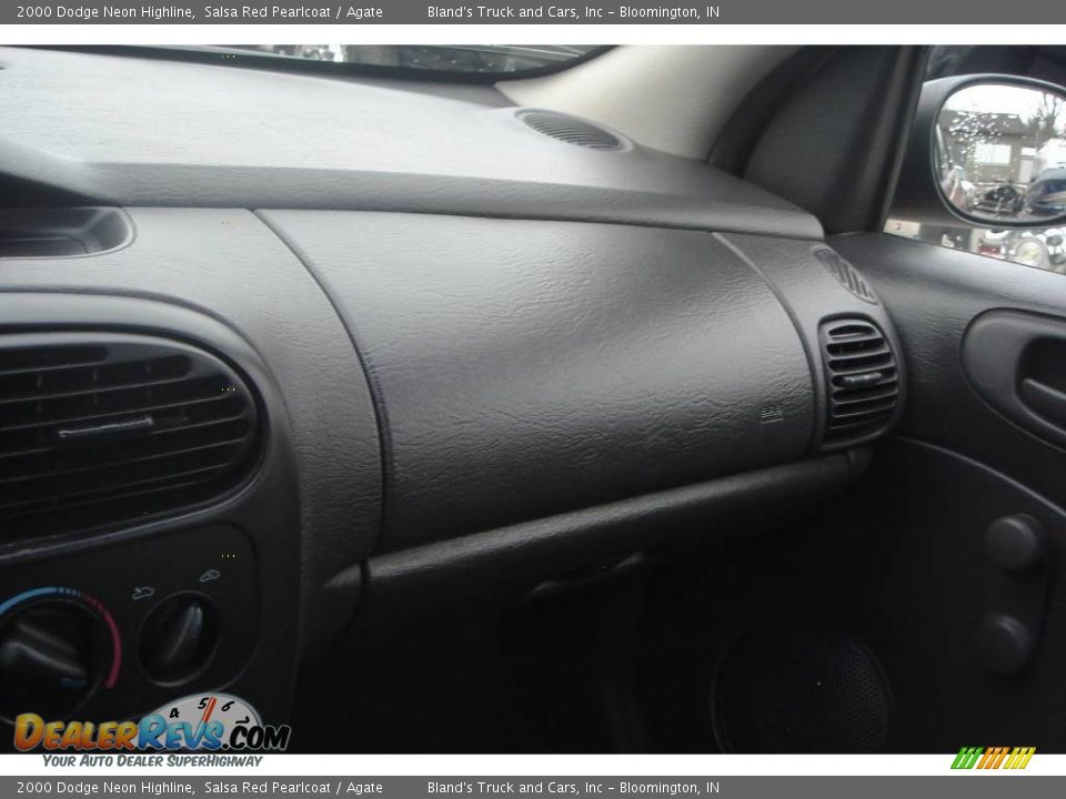 2000 Dodge Neon Highline Salsa Red Pearlcoat / Agate Photo #29