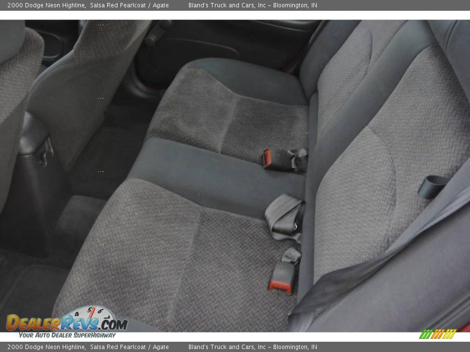 2000 Dodge Neon Highline Salsa Red Pearlcoat / Agate Photo #32