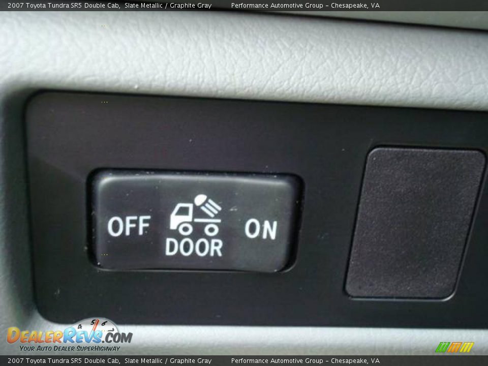 2007 Toyota Tundra SR5 Double Cab Slate Metallic / Graphite Gray Photo #26