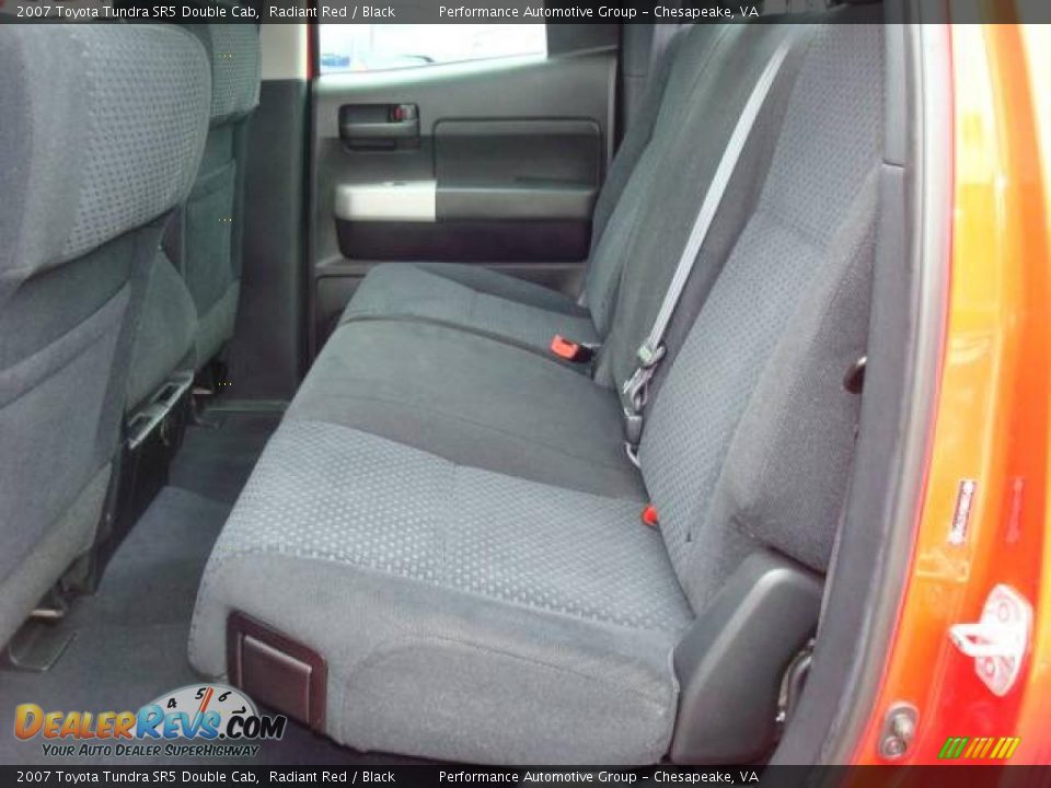 2007 Toyota Tundra SR5 Double Cab Radiant Red / Black Photo #11