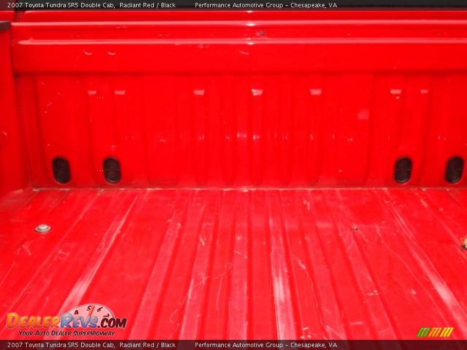 2007 Toyota Tundra SR5 Double Cab Radiant Red / Black Photo #13