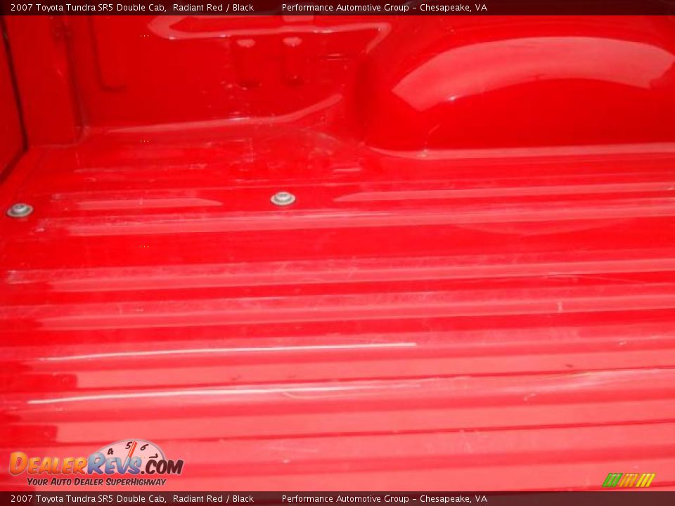 2007 Toyota Tundra SR5 Double Cab Radiant Red / Black Photo #14