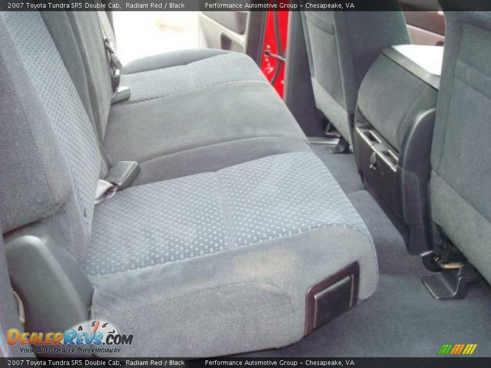 2007 Toyota Tundra SR5 Double Cab Radiant Red / Black Photo #15