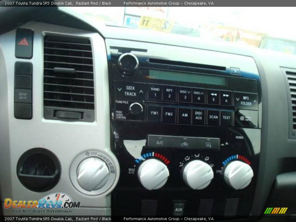 2007 Toyota Tundra SR5 Double Cab Radiant Red / Black Photo #18