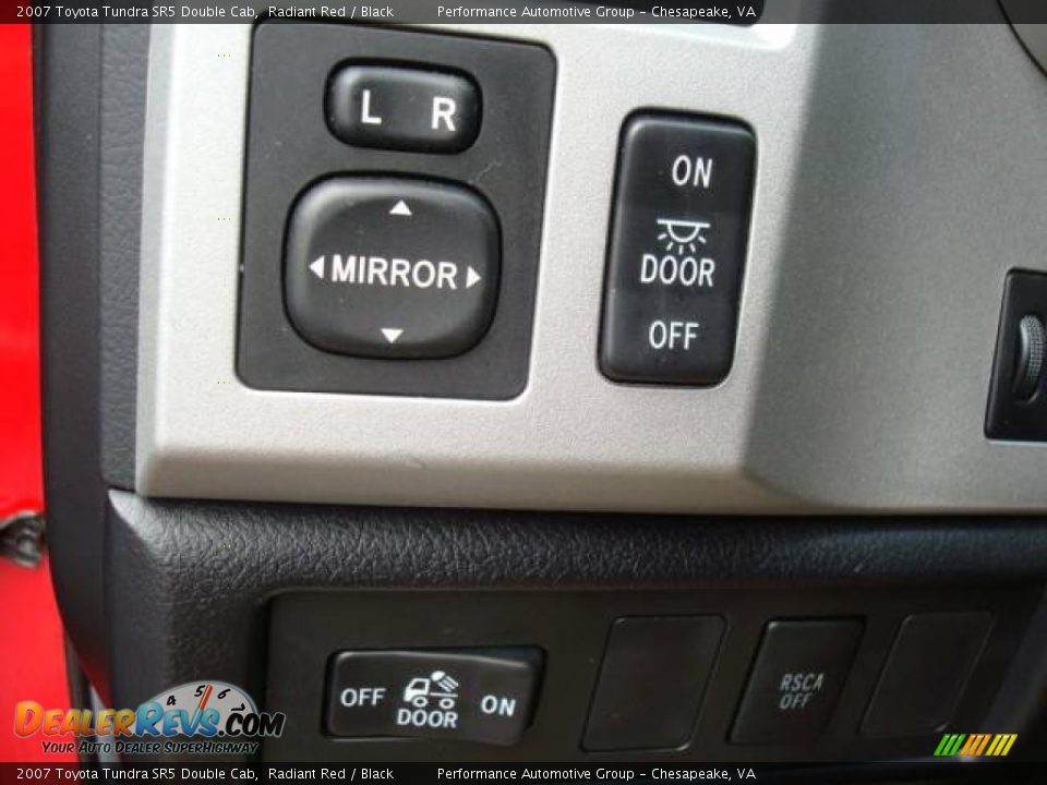 2007 Toyota Tundra SR5 Double Cab Radiant Red / Black Photo #21