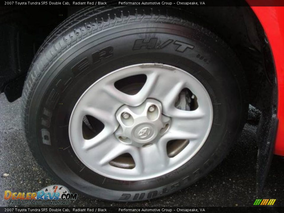 2007 Toyota Tundra SR5 Double Cab Radiant Red / Black Photo #23