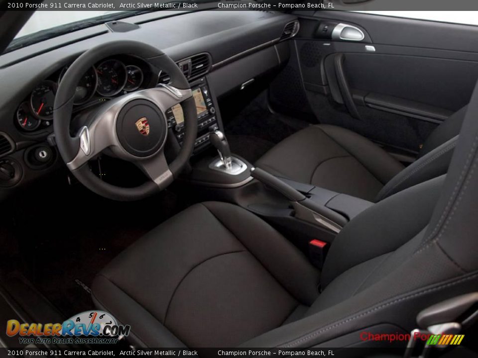 2010 Porsche 911 Carrera Cabriolet Arctic Silver Metallic / Black Photo #8