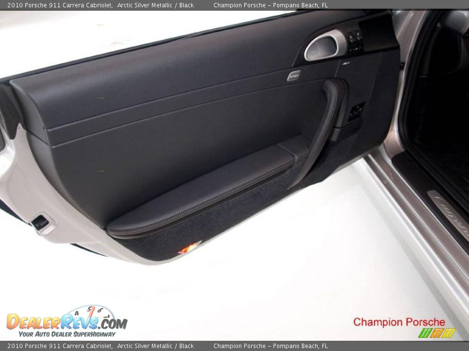 2010 Porsche 911 Carrera Cabriolet Arctic Silver Metallic / Black Photo #9