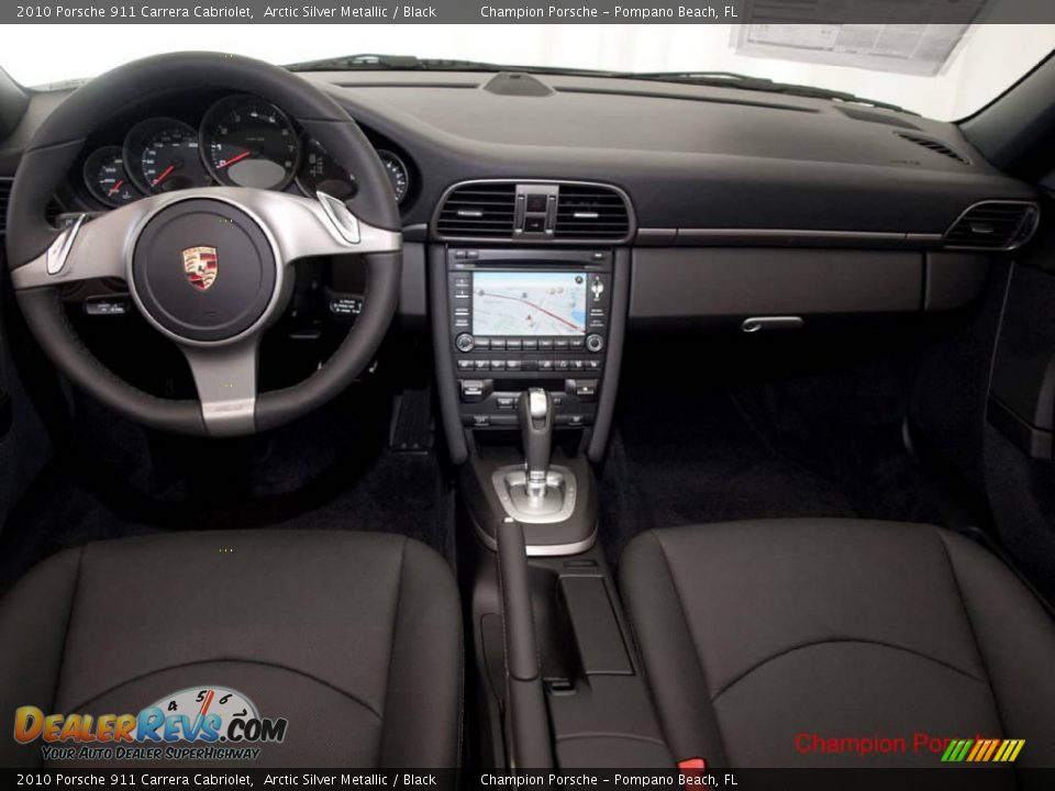 2010 Porsche 911 Carrera Cabriolet Arctic Silver Metallic / Black Photo #13